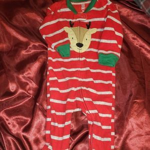 Baby Christmas Footie